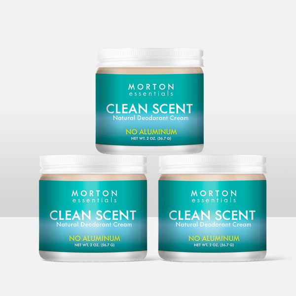 3 Pack of Deodorant Creams - Morton Essentials
