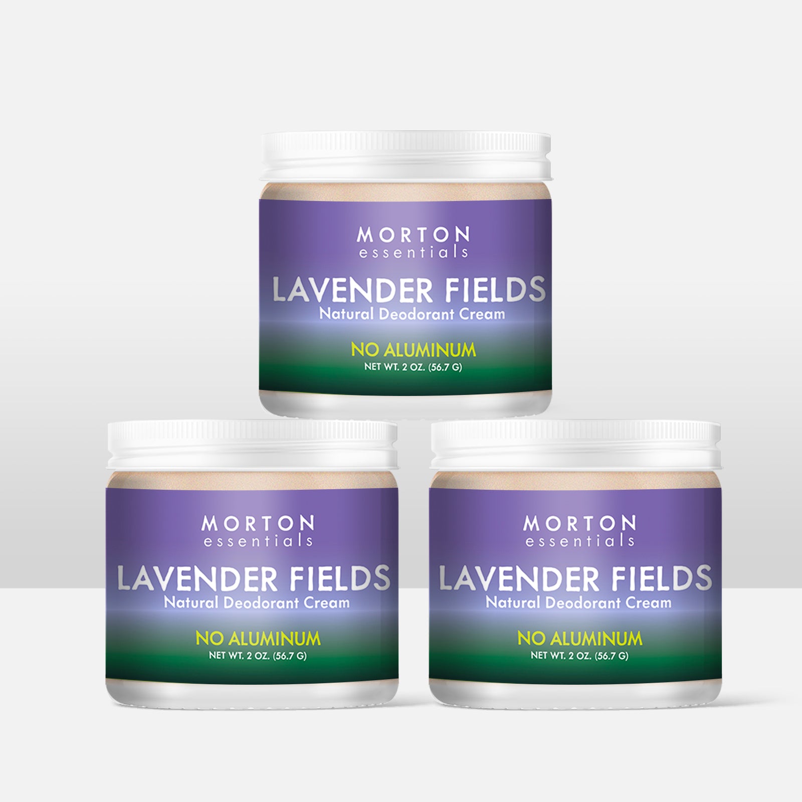 3 Pack of Deodorant Creams – Morton Essentials