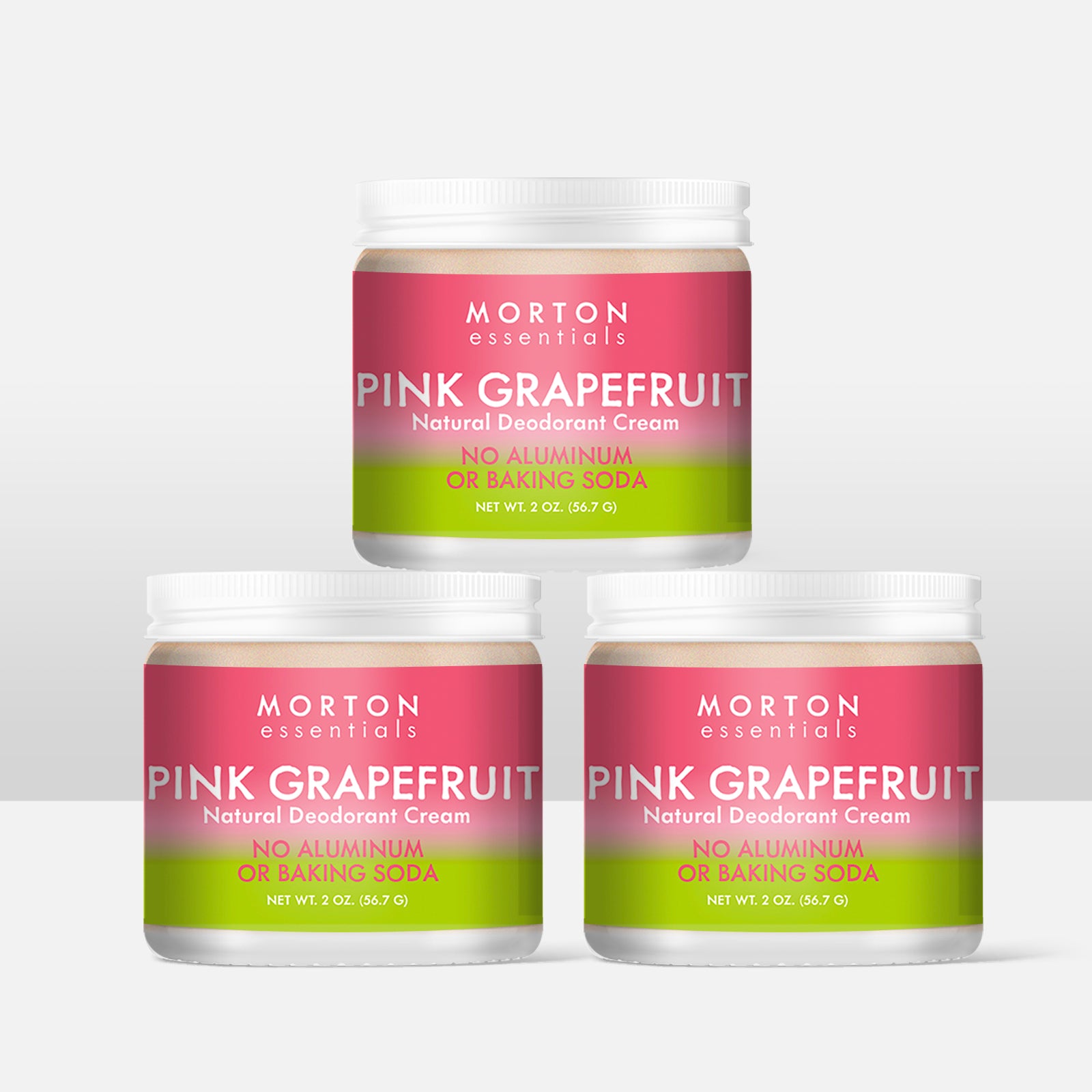 3 Pack of Deodorant Creams – Morton Essentials