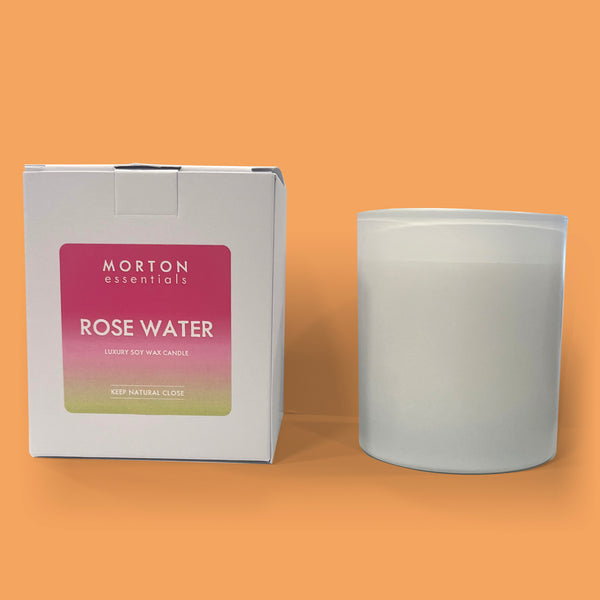 Rose Water Candle - Morton Essentials
